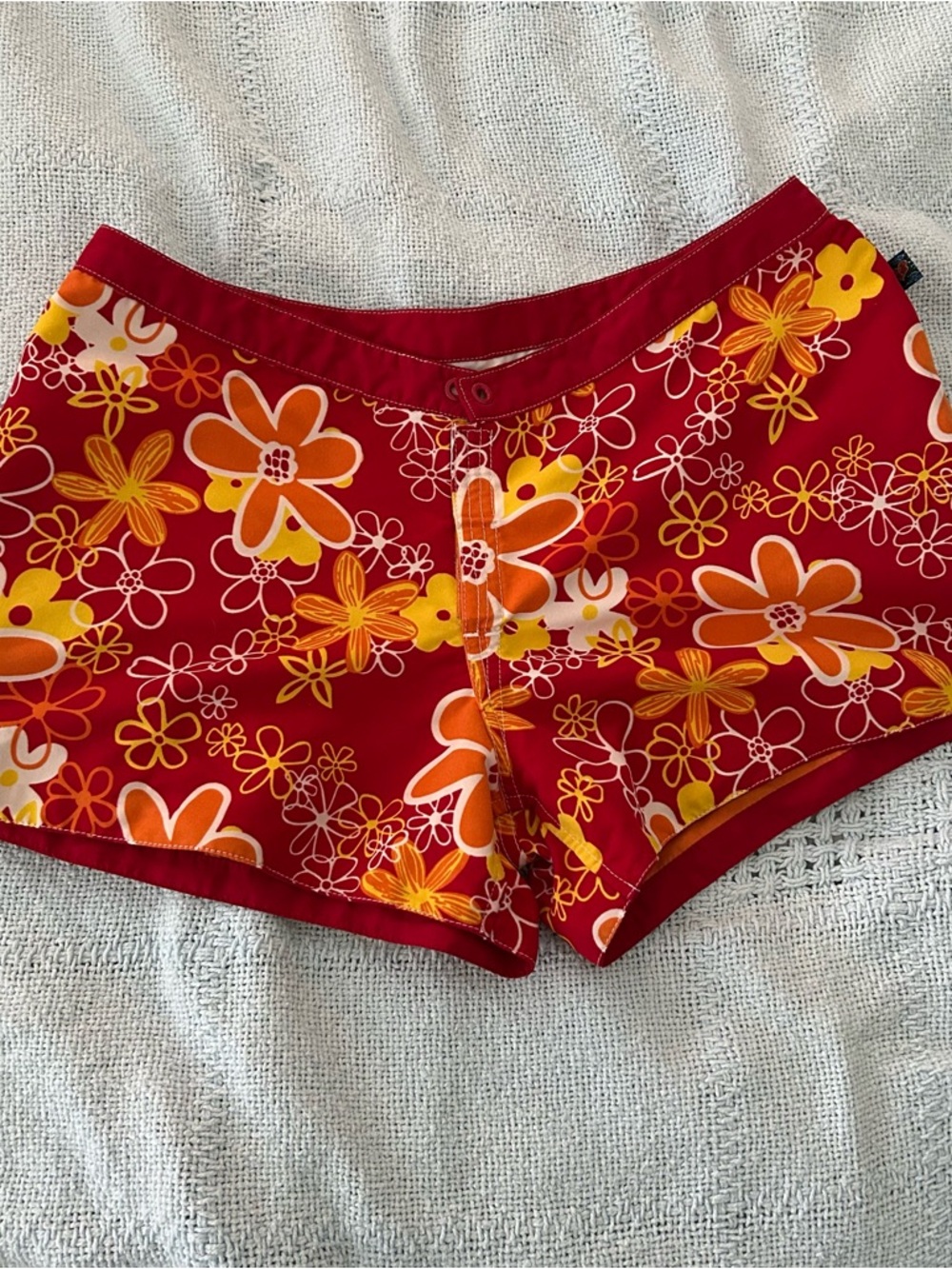 Y2K Big Flirt Reversible Ladies Swim Board Shorts